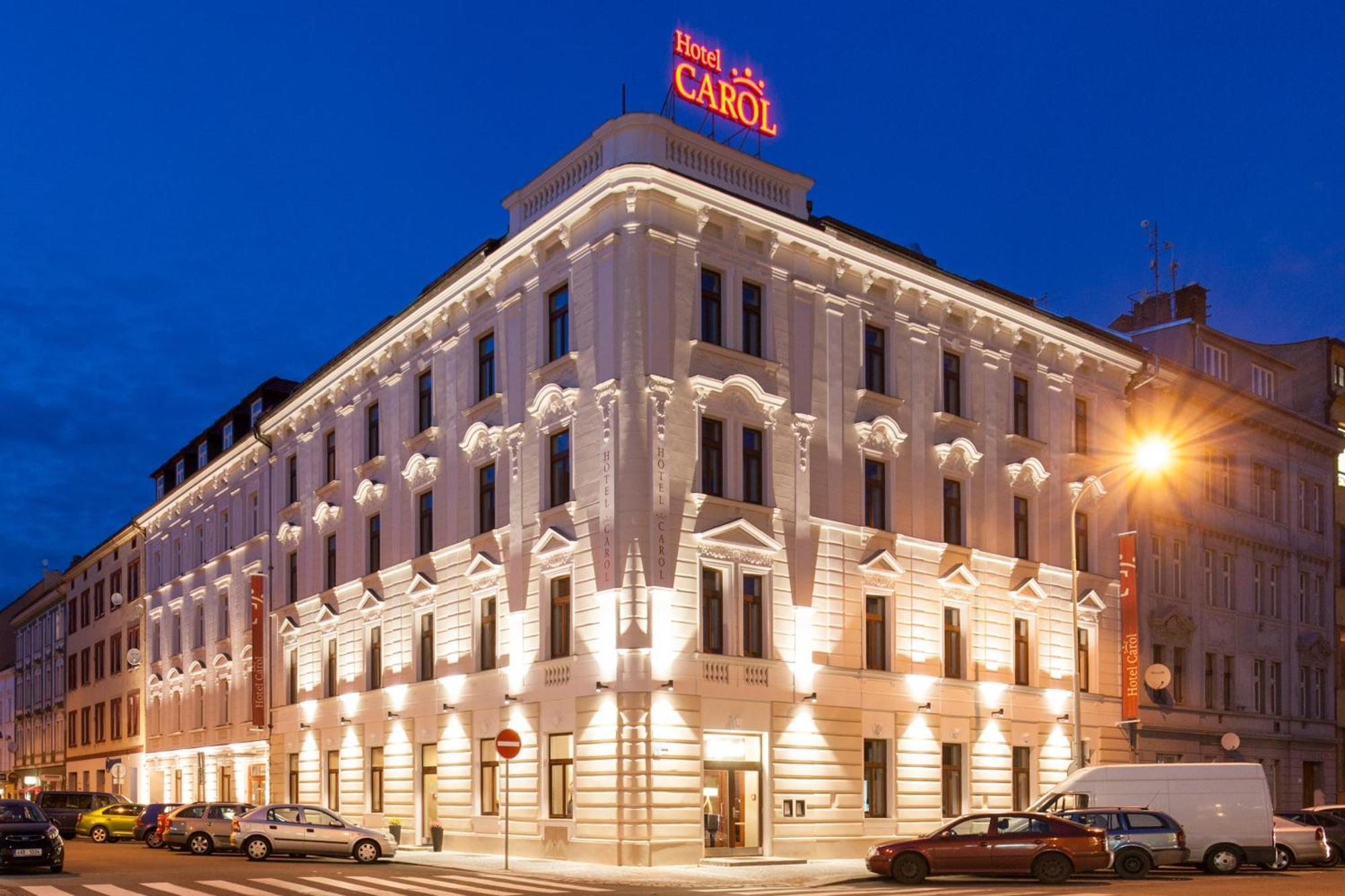 Hotel Carol Prága Kültér fotó